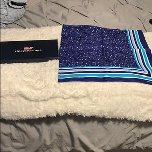 Vineyard vines silk scarf/pocket square